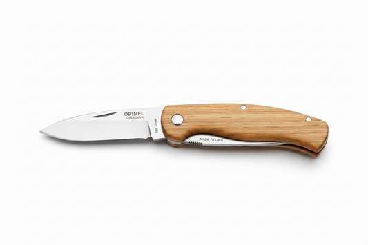 Gravure laser sur couteau Opinel